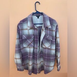 RW & Co purple wool jacket